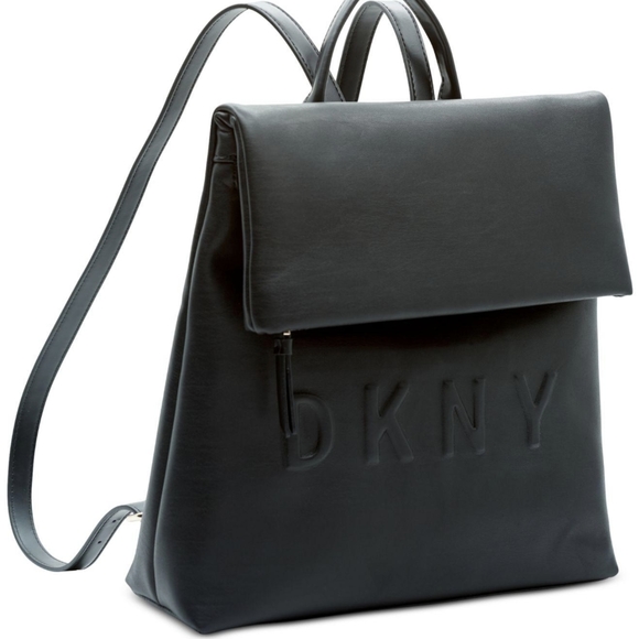 Dkny Handbags - DKNY Tilly Medium Logo Backpack NWOT